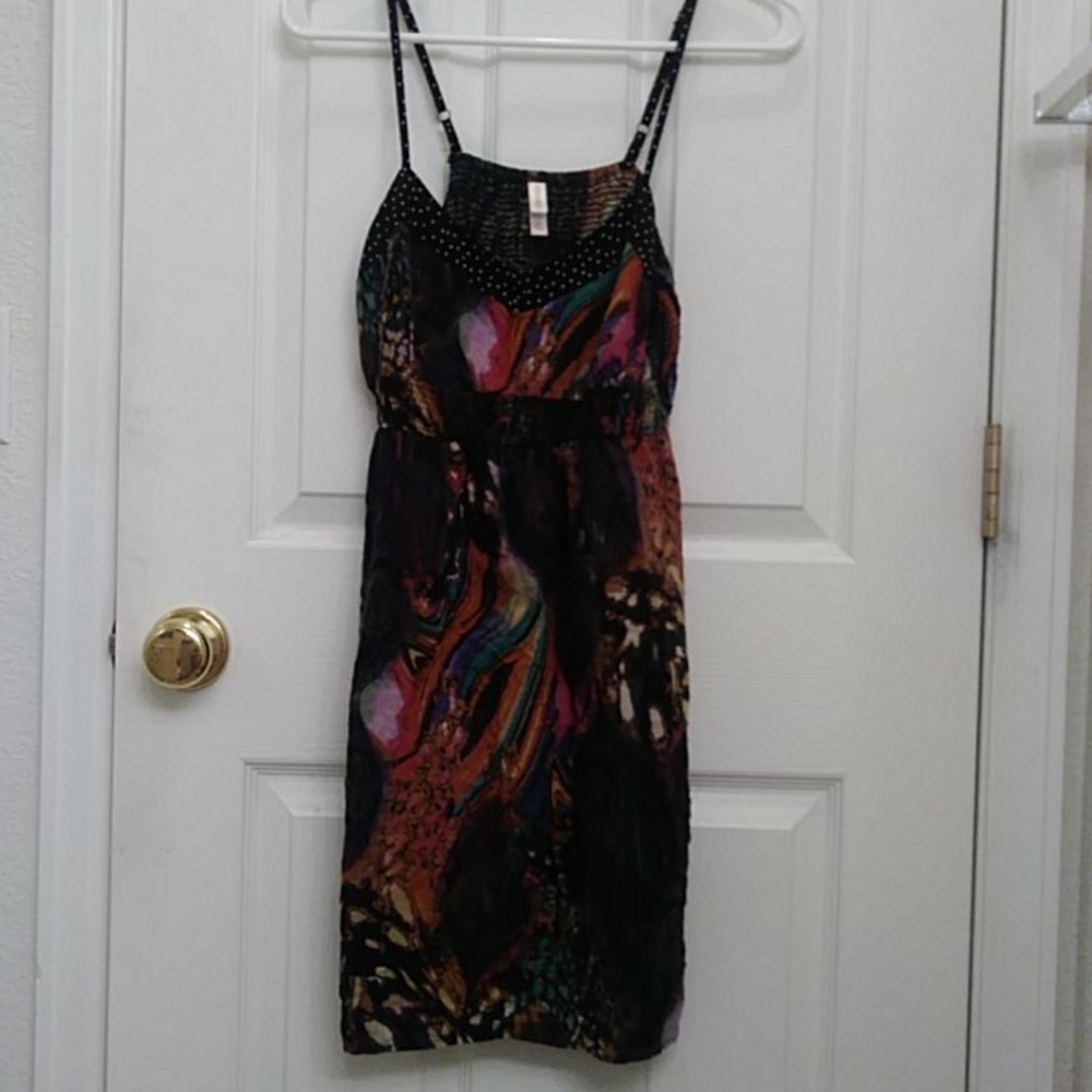 Peacock summer dress